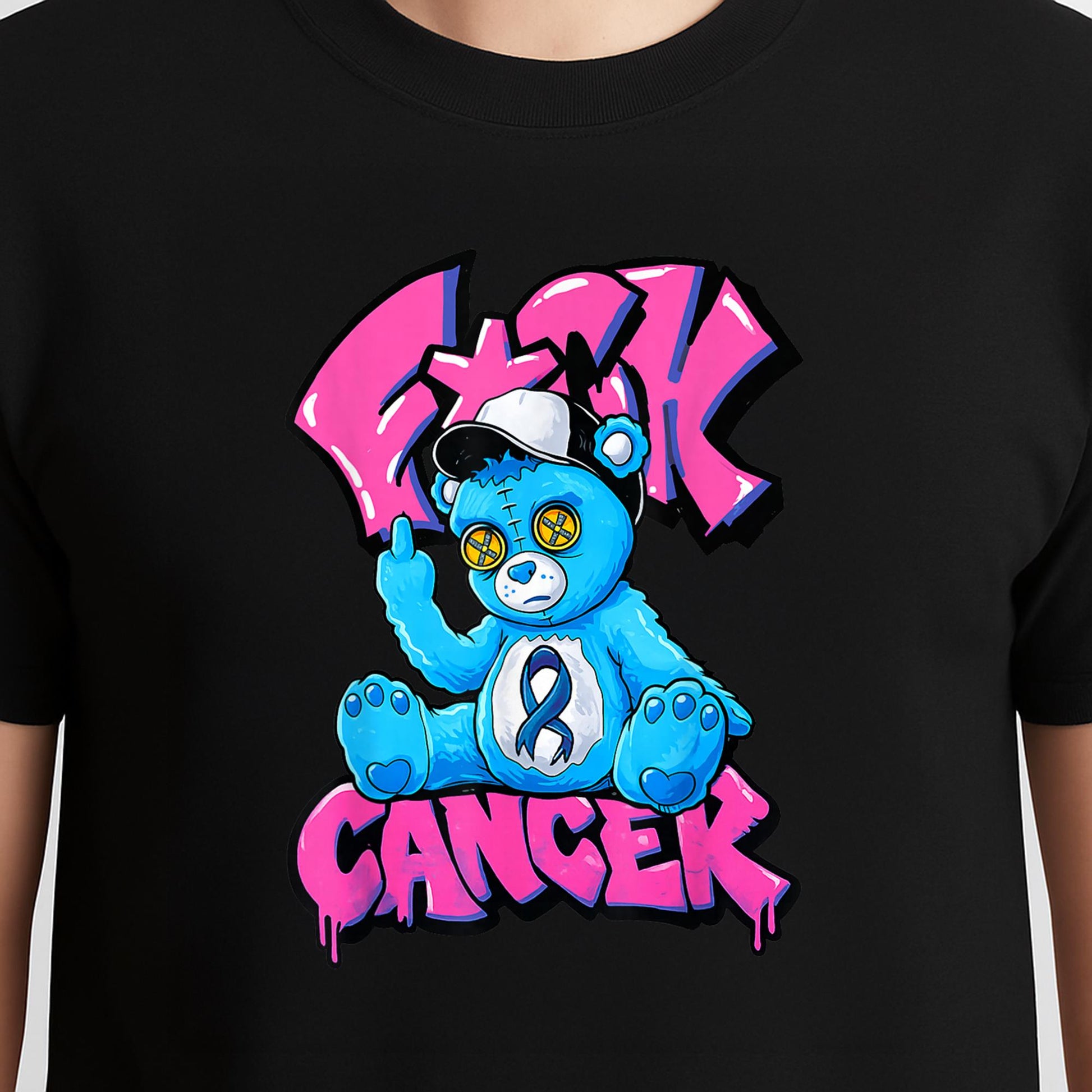 FN Cancer for Men Women Graffiti T-Shirt