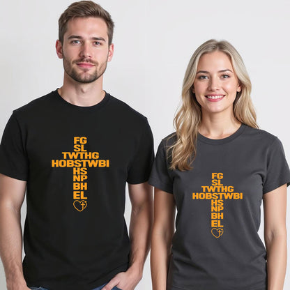 for God So Loved The World FGSLTWTHGOB Faith Christian Tee T-Shirt