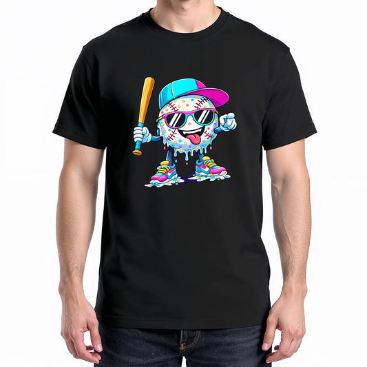 Funny Baseball Life Style 101 Apparel Baseball Drip Boys T-Shirt