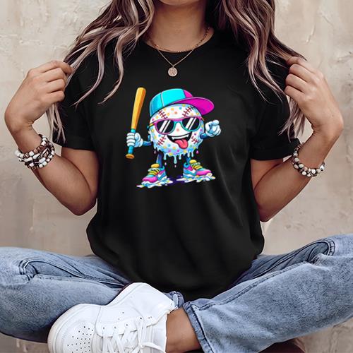 Funny Baseball Life Style 101 Apparel Baseball Drip Boys T-Shirt