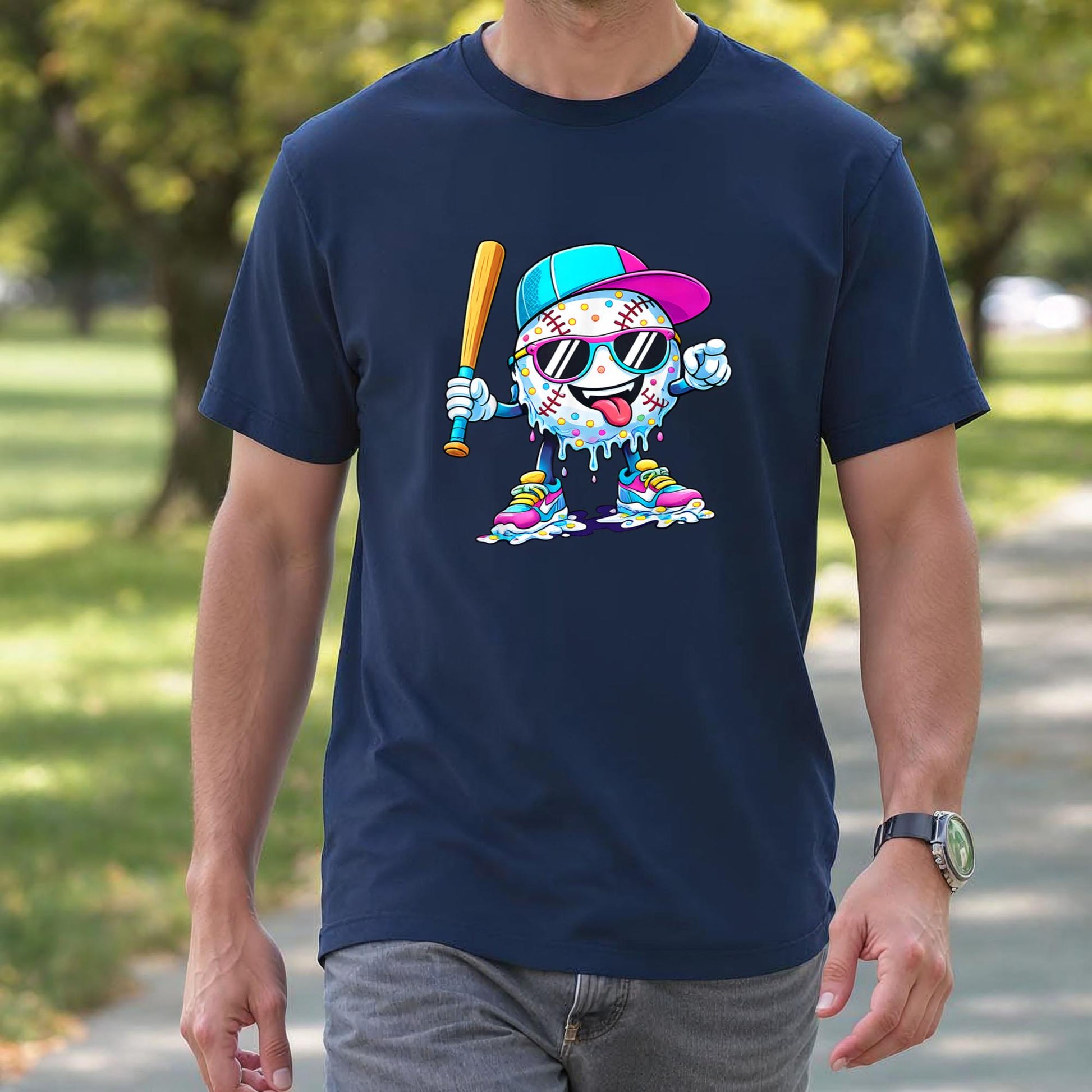 Funny Baseball Life Style 101 Apparel Baseball Drip Boys T-Shirt