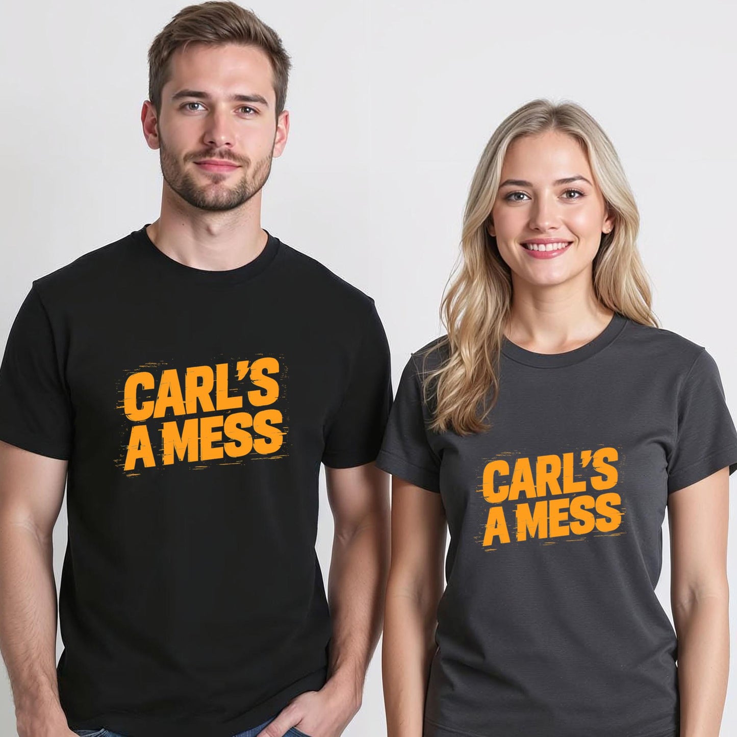 Funny Carl's A Mess Meme Chaos Humor Sarcastic Quote T-Shirt